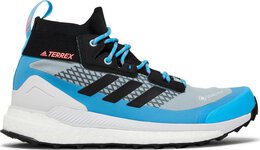 Adidas: Серые ботинки Terrex Free Hiker