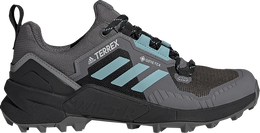 Adidas: Серые кроссовки  Terrex Swift