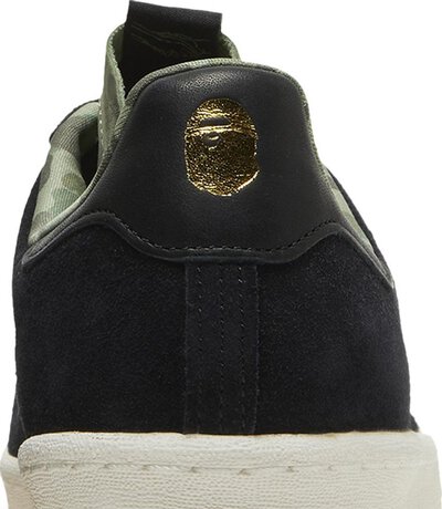 Adidas Undefeated x A Bathing Ape x Campus 80s Black