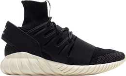 Adidas: Чёрные кроссовки  Tubular Doom Primeknit