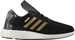 Adidas: Чёрные кроссовки  PureBoost