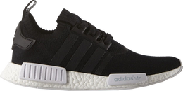 Adidas: Чёрные кроссовки  NMD_R1 Primeknit