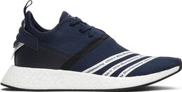 Adidas: Белые кроссовки  NMD_R2 Primeknit