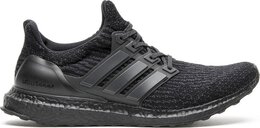 Adidas: Чёрные кроссовки  UltraBoost