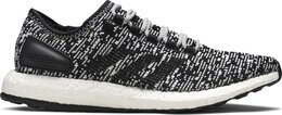 Adidas: Чёрные кроссовки  PureBoost