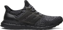 Adidas: Чёрные кроссовки  UltraBoost