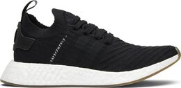 Adidas: Чёрные кроссовки  NMD_R2 Primeknit