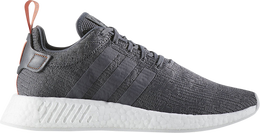 Adidas: Серые кроссовки  NMD_R2