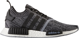 Adidas: Серые кроссовки  NMD_R1 Primeknit