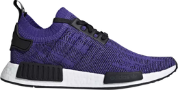 Adidas: Фиолетовые кроссовки  NMD_R1 Primeknit