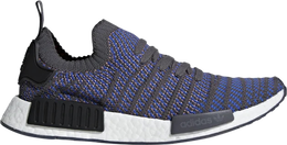 Adidas: Голубые кроссовки  NMD_R1 STLT