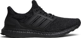 Adidas: Чёрные кроссовки  UltraBoost