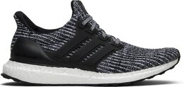 Adidas: Чёрные кроссовки  UltraBoost