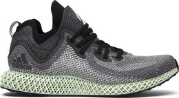 Adidas: Зелёные кроссовки  AlphaEdge 4D