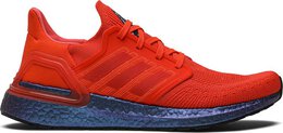 Adidas: Красные кроссовки  UltraBoost 20