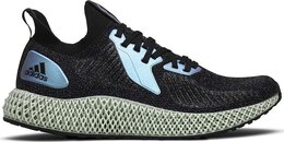 Adidas: Чёрные кроссовки  AlphaEdge 4D