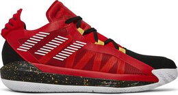 Adidas: Красные кроссовки  Dame 6