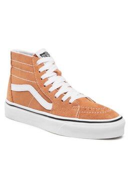 Vans: Коричневые кеды  SK8-Hi Tapered