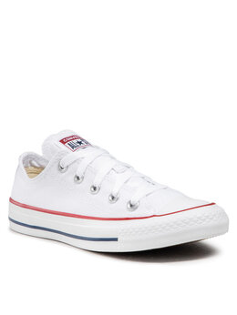 Converse: Белые кеды  All Star OX