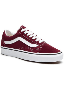 Vans: Бордовые кеды  Old Skool