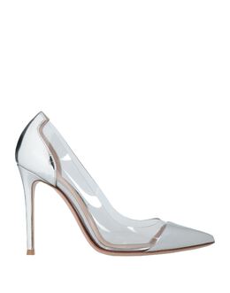 GIANVITO ROSSI: Серебристые туфли 