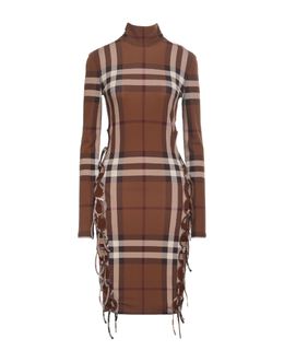 BURBERRY: Короткое платье 