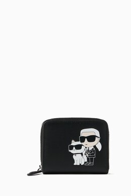 Karl Lagerfeld: Чёрный кошелёк Ikonik