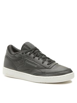 Кеды мужские Reebok Club C Mid II GX2747 черные 45 EU 2230035447954