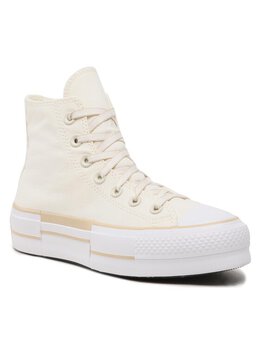 Converse: Белые кеды  Chuck Taylor All Star Lift