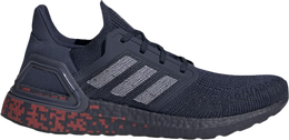 Adidas: Синие кроссовки  UltraBoost 20