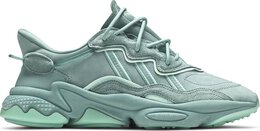 Adidas: Зелёные кроссовки  Ozweego