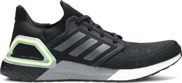 Adidas: Зелёные кроссовки  UltraBoost 20