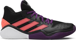 Adidas: Чёрные кроссовки  Harden Stepback