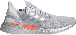 Adidas: Серые кроссовки  UltraBoost 20