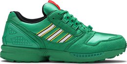 Adidas: Зелёные кроссовки  ZX-8000