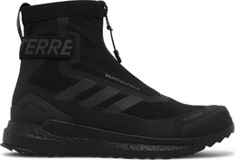 Adidas: Чёрные ботинки  Terrex Free Hiker