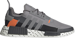 Adidas: Оранжевые кроссовки  NMD_R1