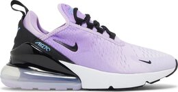 Nike: Фиолетовые кроссовки  Air Max 270