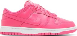 Nike: Розовые кроссовки  Dunk Low