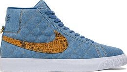 Nike: Синие кроссовки  Zoom Blazer