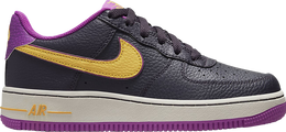 Nike: Фиолетовые кроссовки  Air Force 1