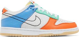 Nike: Многоцветные кроссовки  Dunk Low