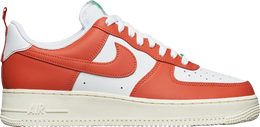 Nike: Оранжевые кроссовки  Air Force 1 Low