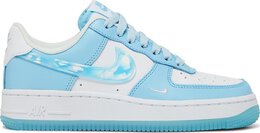 Nike: Голубые кроссовки  Air Force 1