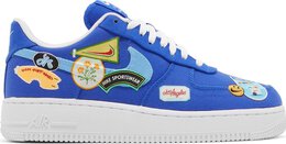 Nike: Синие кроссовки  Air Force 1