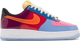 Nike: Оранжевые кроссовки  Air Force 1 Low