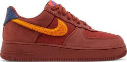 Nike: Коричневые кроссовки  Air Force 1 Low