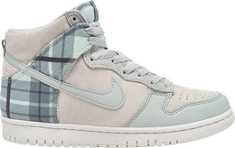 Nike: Зелёные кроссовки  Dunk High SE