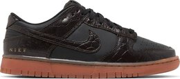 Nike: Чёрные кроссовки  Dunk Low SE