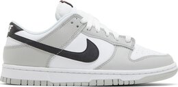 Nike: Серые кроссовки  Dunk Low SE